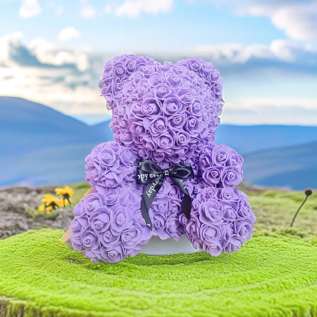Flower Bear, Teddybeer, Rose Bear, Love teddy , - N Gadget