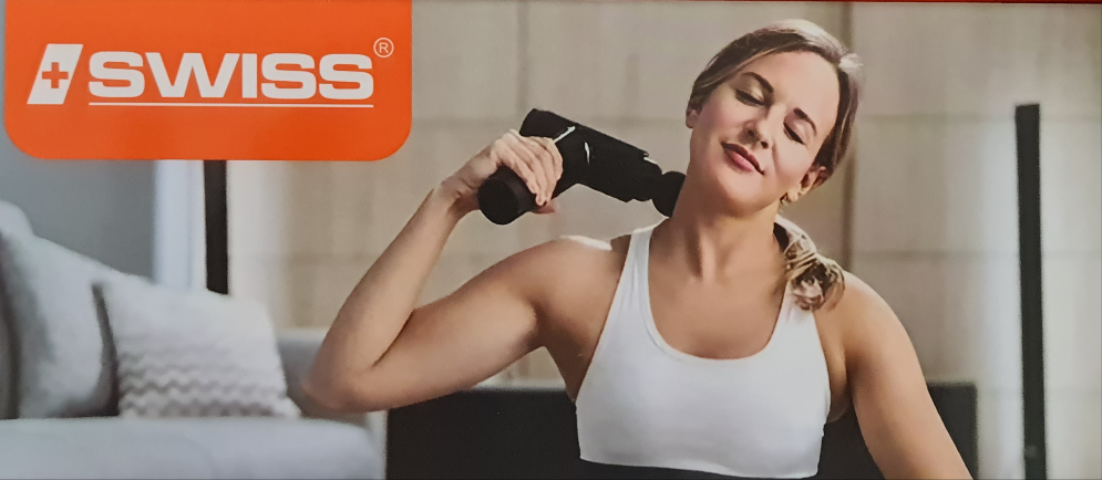 Massage gun 4 head for all parts of body - N Gadget
