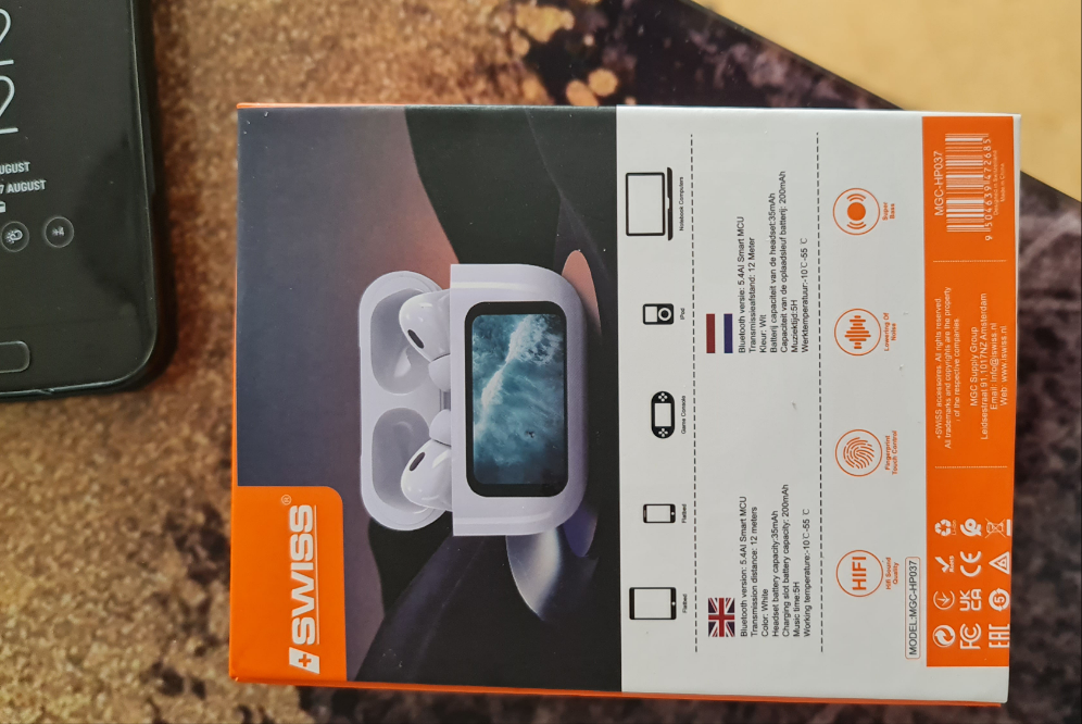 Headphones Top technology screen control,HD wireless 8D audio Quality sound - N Gadget
