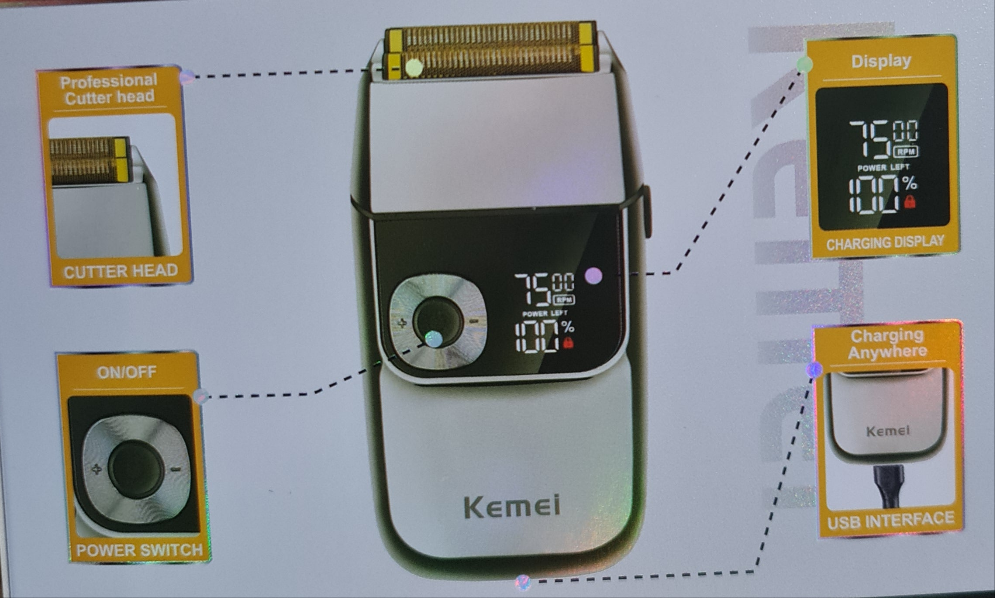 Professional Kemei men shaver - N Gadget