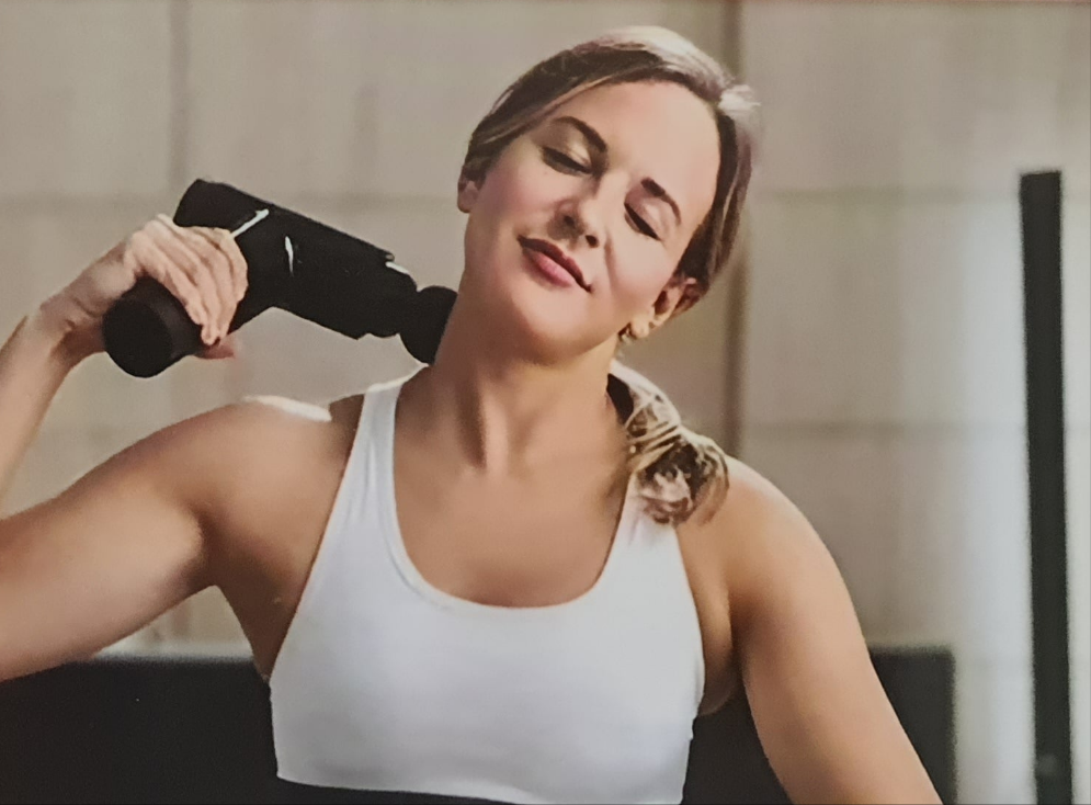 Massage gun 4 head for all parts of body - N Gadget