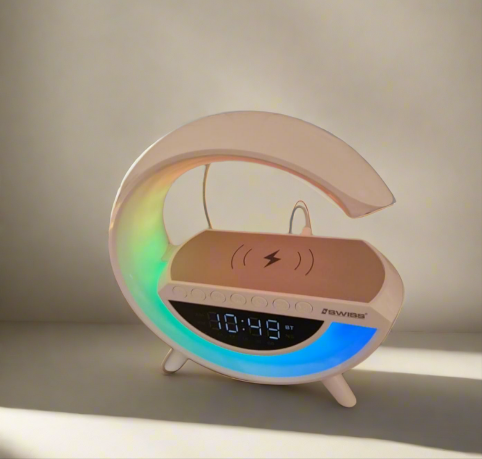 LED speaker wireless fast charger - N Gadget