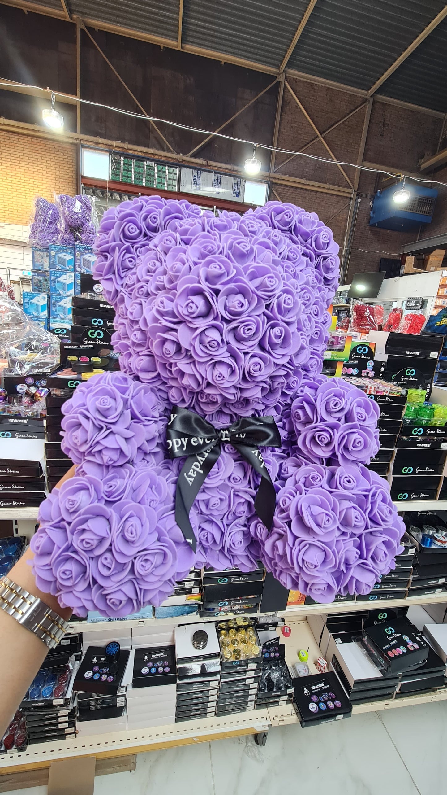 Flower Bear, Teddybeer, Rose Bear, Love teddy , - N Gadget