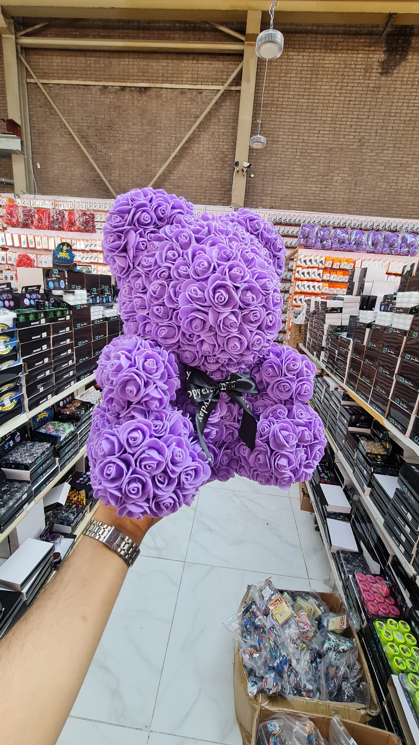 Flower Bear, Teddybeer, Rose Bear, Love teddy , - N Gadget