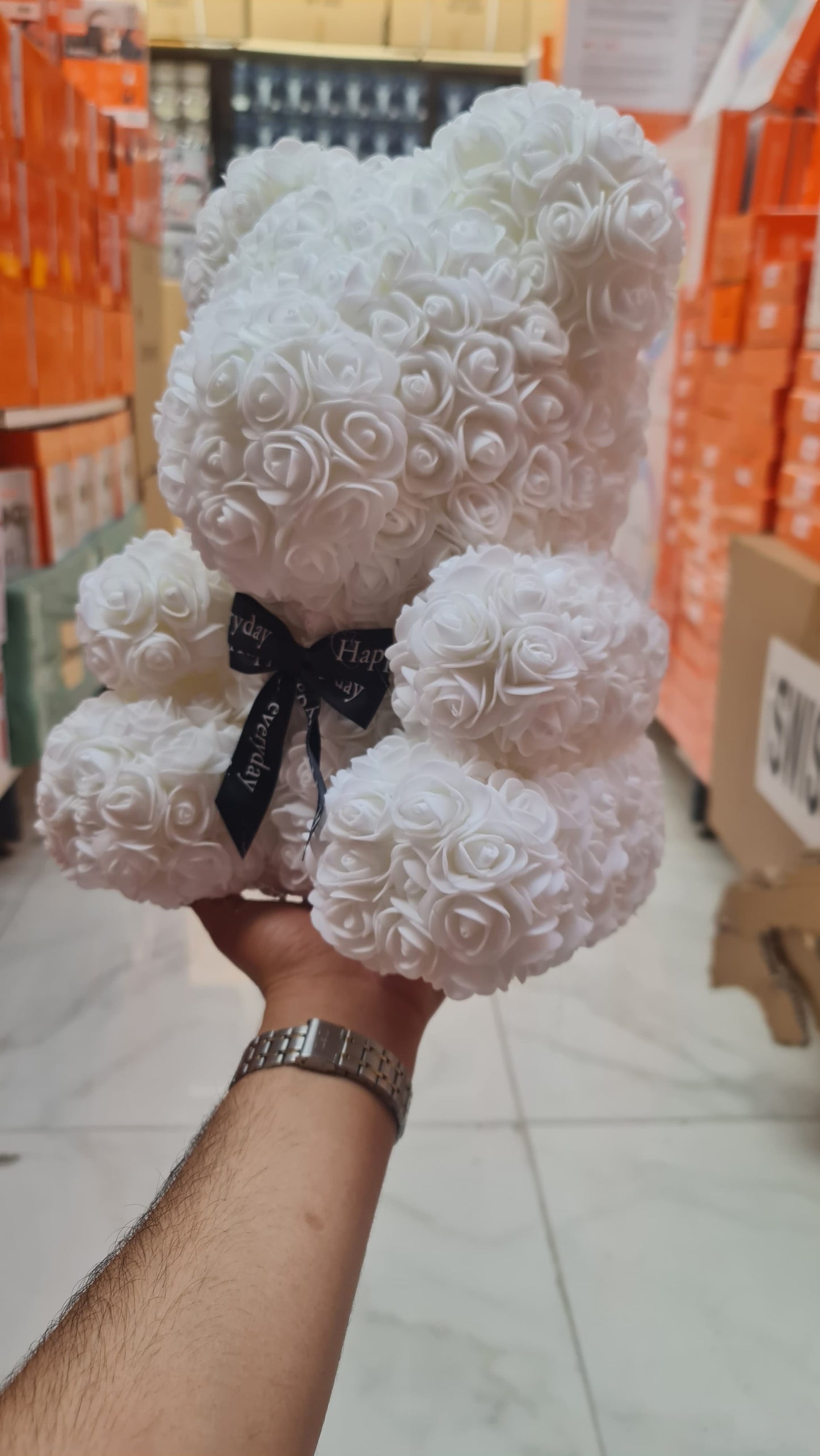 Flower Bear, Teddybeer, Rose Bear, Love teddy , - N Gadget