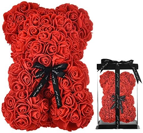 Flower Bear, Teddybeer, Rose Bear, Love teddy , - N Gadget
