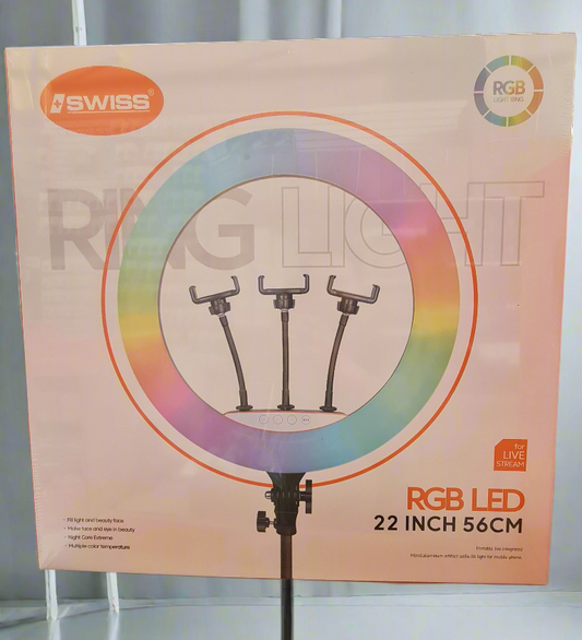 Ringlicht RGB LED voor livestream - N Gadget