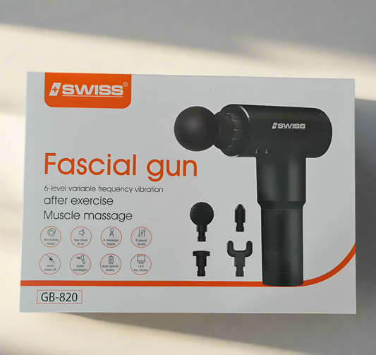 Massage gun 4 head for all parts of body - N Gadget